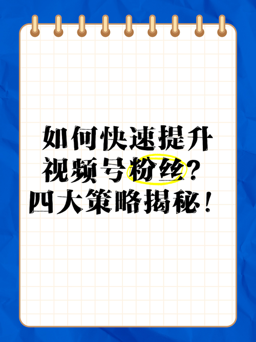 **标题：视频号新手攻略：零粉丝起步，快速吸粉的秘诀揭晓！**